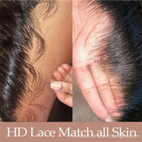 New Arrival Human Hair Straight Wave Lace Closure Wig 100% Unprocessed Raw Brazilian Virgin Cuticle Aligned Human Hair Wig
